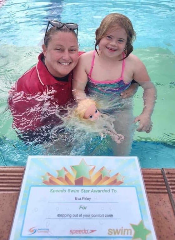 bridgette and student DS